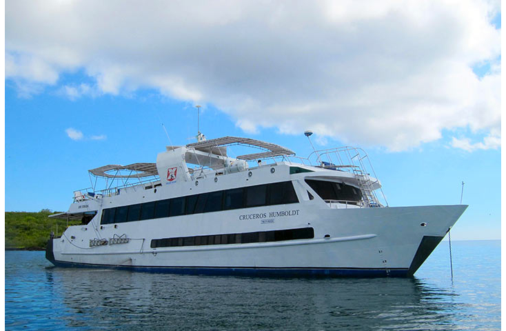 Humboldt Explorer er en luksus liveaboard på Galapagos