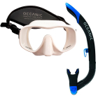 Dykkermaske- og Snorkelsæt - Oceanic Hvid - Bestseller
