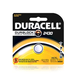 Duracell lithium knapcelle-batteri CR