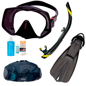 Atomic Snorkelsæt - Deluxe