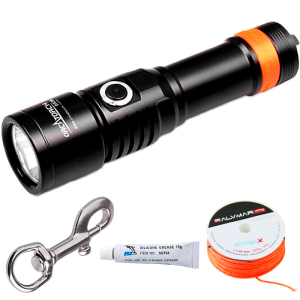 Lygtepakke - OrcaTorch D530 + Tilbehør