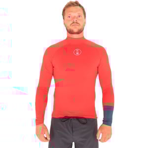 Fourth Element Langærmet Hydro-T Rashguard | Mænd | Rød