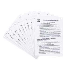 PADI Rescue Diver Cue Cards