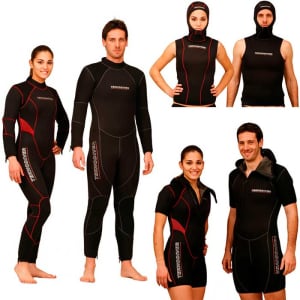 Teknodiver Polar 3-delt dragtpakke - Herre