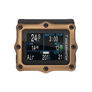 Shearwater Perdix 2 Titanium Dykkercomputer - Bronze