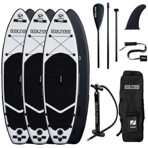 Komplet paddleboard - 3 x Subzero Glacier SUP Boards 10'6