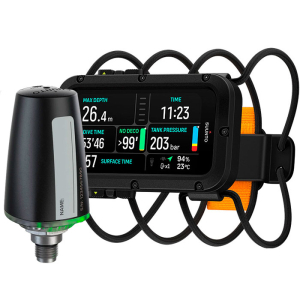 Suunto Nautic - Dykkercomputer m. Bungee & Transmitter