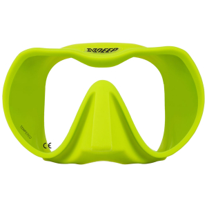 XDEEP Radical Frameless Dykkermaske - Limegrøn