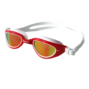 ZONE3 Attack Svømmebriller - Rød/Hvid