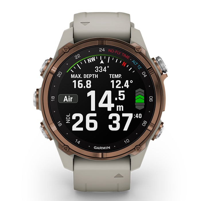 Garmin Descent&trade; Mk3i (43mm) Titanium Bronze - Dykkercomputer
