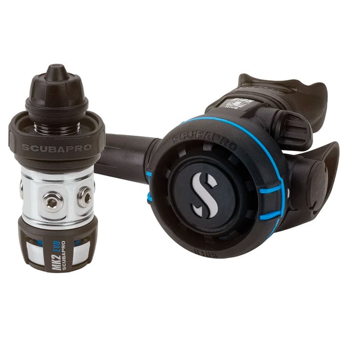 Scubapro MK2 EVO/R105 Regulator - DIN Sort/Blå